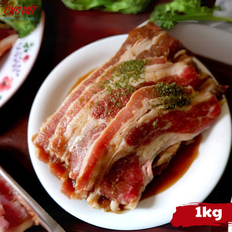 Ba Chỉ Bò Tươi Chợ Việt T01