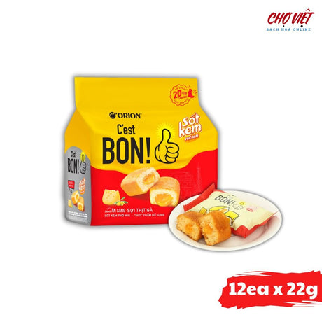 Bánh C’est Bon! Sốt Kem Trứng Chợ Việt K01