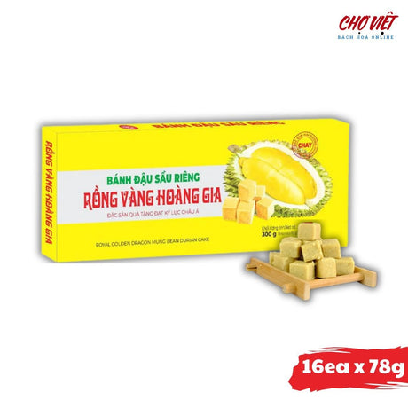 Bánh Đậu Sầu Riêng Rồng Vàng Hoàng Gia Chợ Việt K01