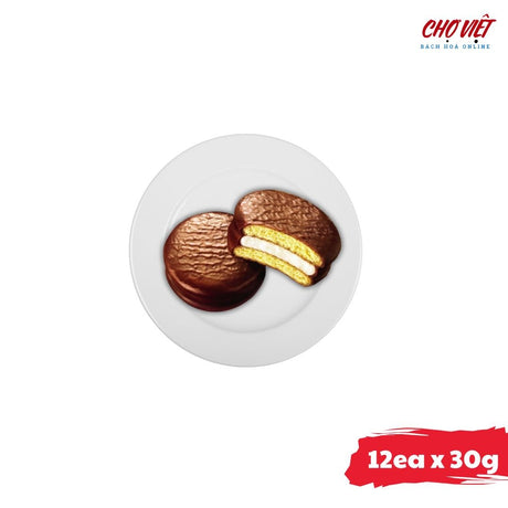 Bánh Nice Mềm Sô - cô - la 12 Cái (30g x 12) Chợ Việt K01