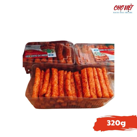 Bánh Pò Quẩy Giòn - Hộp 320g Chợ Việt K01