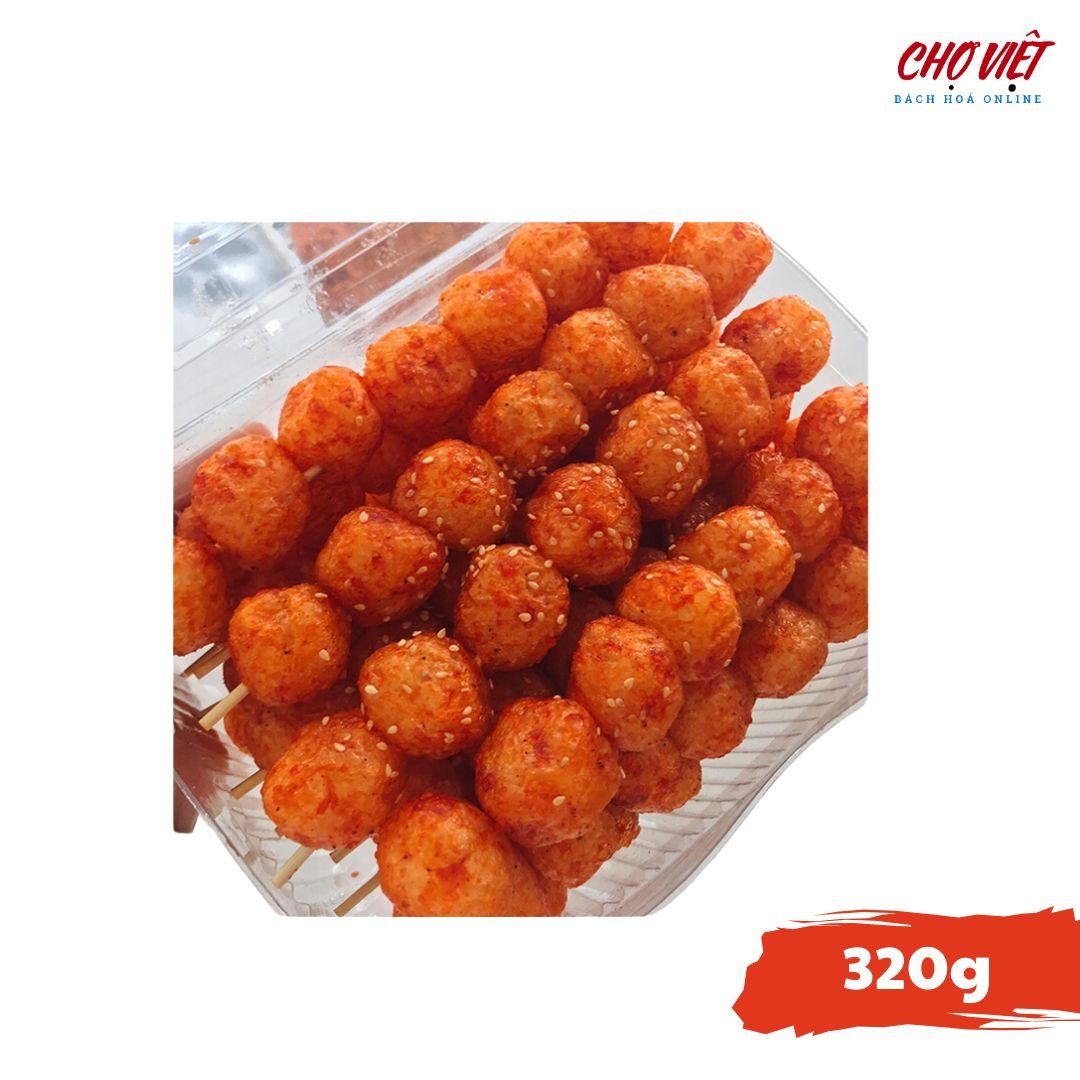 Bánh Pò Xiên Vừng Giòn - Hộp 320g Chợ Việt K01