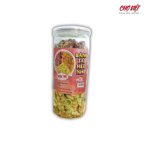 Bánh Tài Heo Nhi Mix Vị – Hũ 350g Chợ Việt K01
