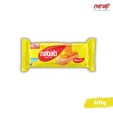 Bánh Xốp Nabati – Gói 110g (Vị Socola & Vị Vani) Chợ Việt K01