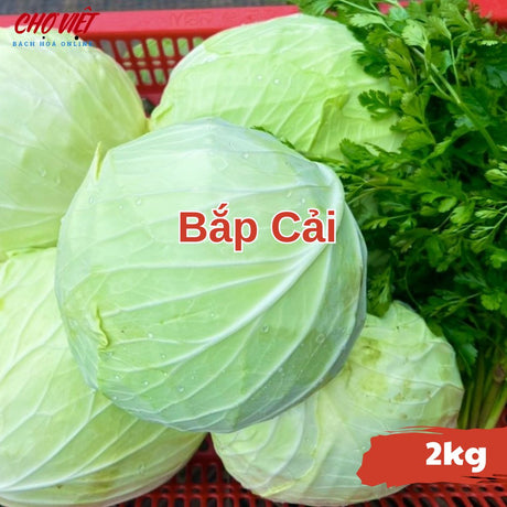 Bắp Cải (2kg) Chợ Việt N01