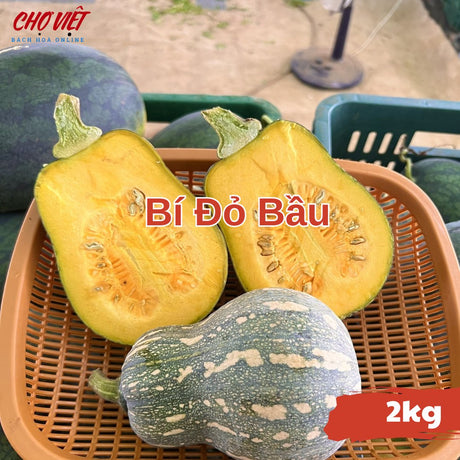 Bí Đỏ Bầu (2kg) Chợ Việt N01
