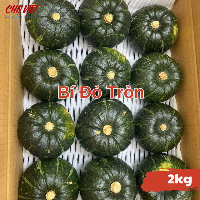 Bí Đỏ Tròn (2kg) Chợ Việt N01