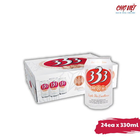 Bia 333 (330ml) Chợ Việt