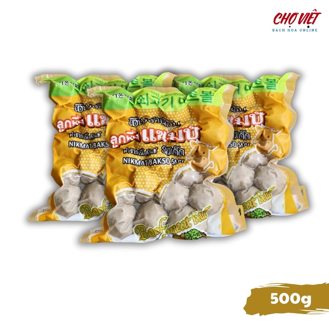 Bò Viên Cao Cấp – Gói 500g Chợ Việt K02