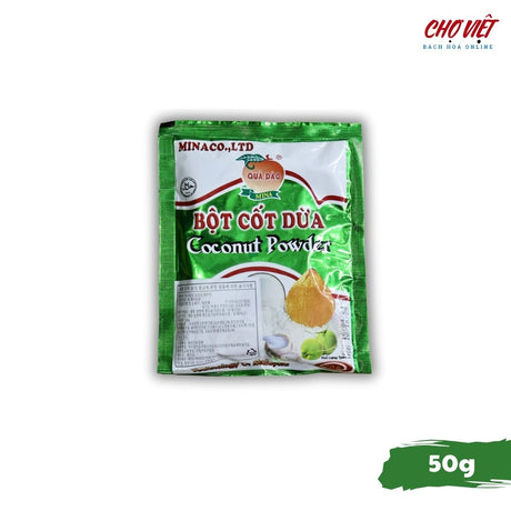 Bột Cốt Dừa Minaco - Gói 50g Chợ Việt K01
