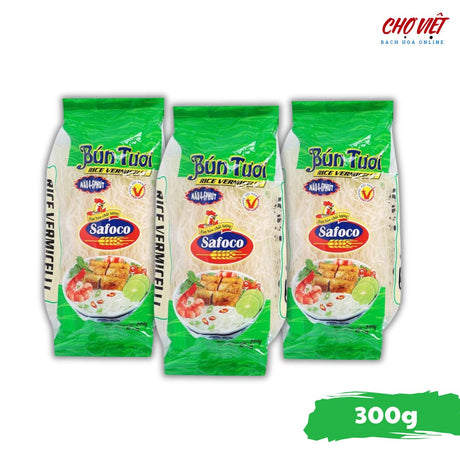 Bún Tươi Safoco - 300g (Sợi Bún Tươi Ngon Mềm) Chợ Việt