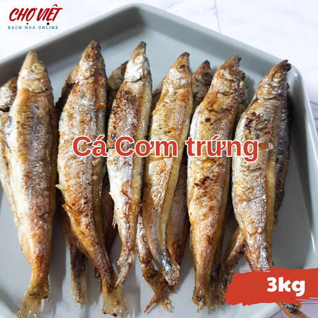 Cá Cơm Trứng Tươi - 3kg Chợ Việt C01