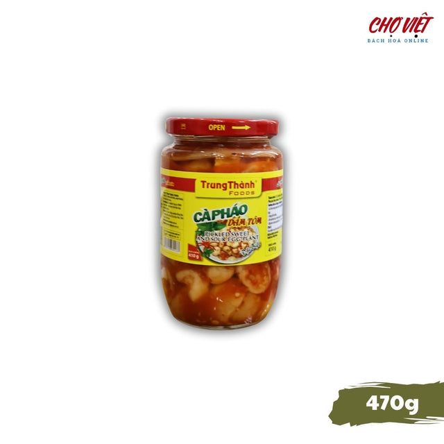 Cà Pháo Dầm Tôm Trung Thành - Hũ 470g Chợ Việt K01