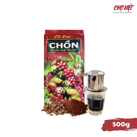 Cà Phê Chồn Buôn Ma Thuột – Gói 500g Chợ Việt K01