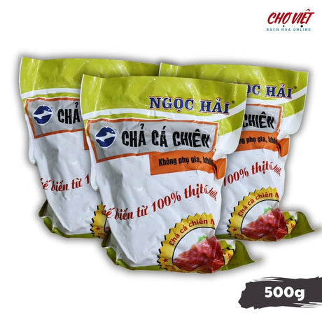 Chả Cá Chiên Ngọc Hải – Gói 500g Chợ Việt K02