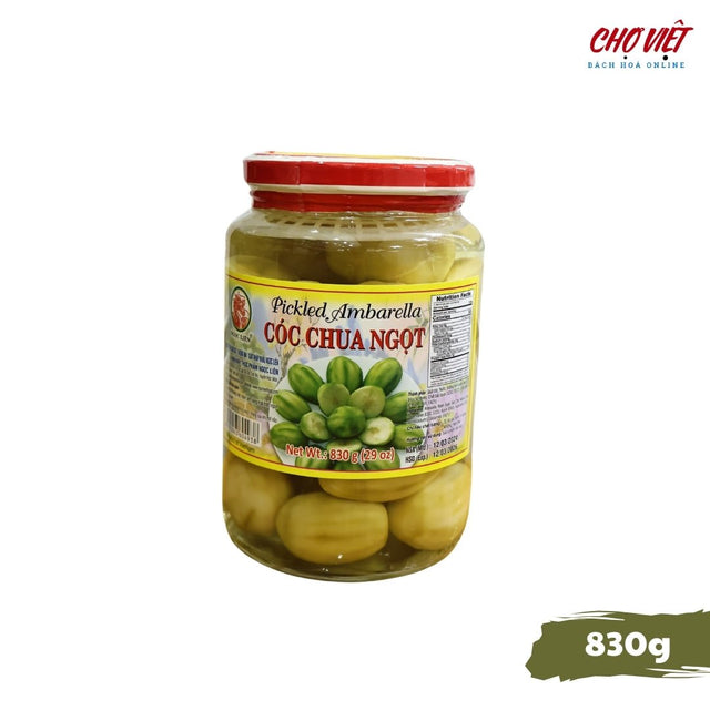 Cóc Chua Ngọt - Hũ 830g Chợ Việt K01
