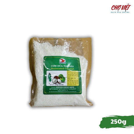 Cơm Dừa Nạo Sấy - Gói 250g Chợ Việt K01