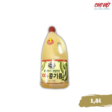 Dầu Ăn Số 1 Hàn Quốc - Dưỡng Chất Tinh Khiết (1.8L) Chợ Việt