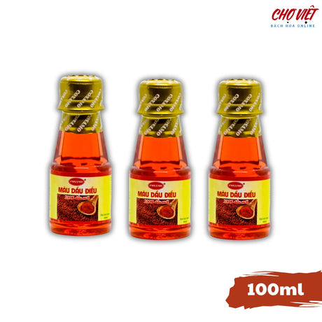 Dầu Điều - Tinh Chất Màu Đỏ Tự Nhiên (100ml) Chợ Việt