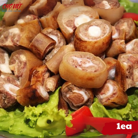 Đuôi Bò Tươi Có Da Chợ Việt T01