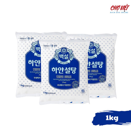 Đường Trắng - Tinh Khiết, Ưa Chuộng tại Hàn Quốc (1kg) Chợ Việt