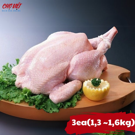 Gà Mái Vườn x3 Con Chợ Việt T01