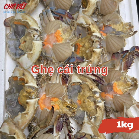 Ghẹ Cái Trứng – 1kg Chợ Việt C01
