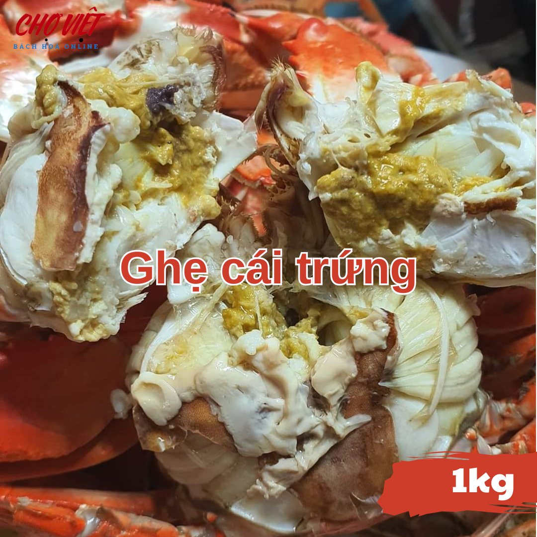Ghẹ Cái Trứng – 1kg Chợ Việt C01