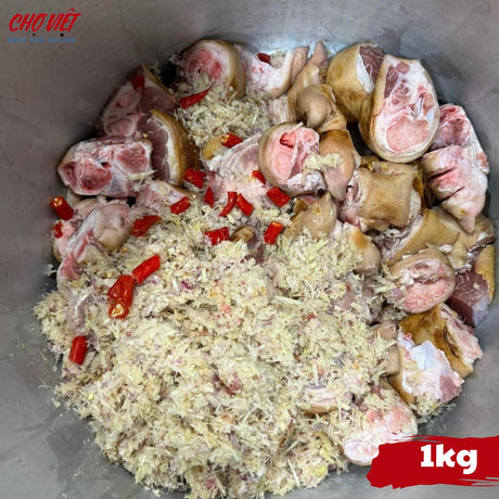 Giả Cầy Heo Ướp Sẵn Gia Vị Chợ Việt T01