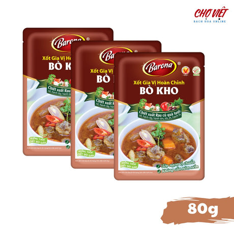 Gia Vị Bò Kho - Hương Vị Thơm Ngon Đậm Đà (80g) Chợ Việt