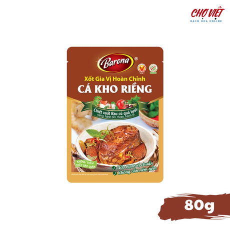 Gia Vị Cá Kho Riềng - Hương Vị Truyền Thống (80g) Chợ Việt