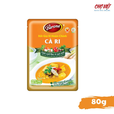 Gia Vị Cà Ri - Hương Vị Truyền Thống Đậm Đà (80g) Chợ Việt