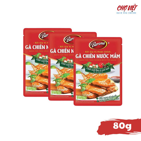 Gia Vị Gà Chiên Nước Mắm - Hương Vị Đậm Đà (80g) Chợ Việt