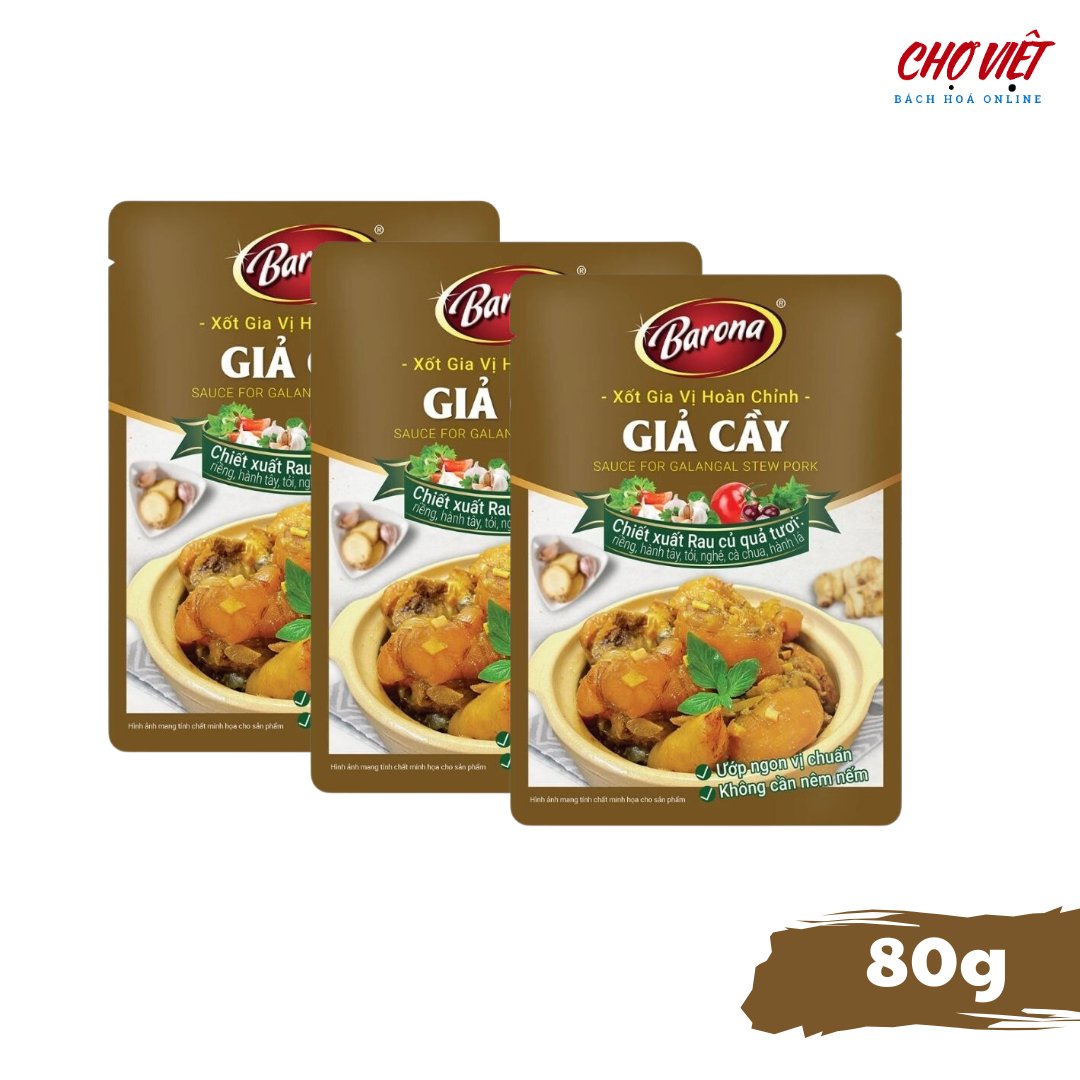Gia Vị Giả Cầy - Hương Vị Đậm Đà Truyền Thống (80g) Chợ Việt