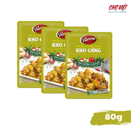 Gia Vị Kho Gừng - Hương Vị Đậm Đà (80g) Chợ Việt