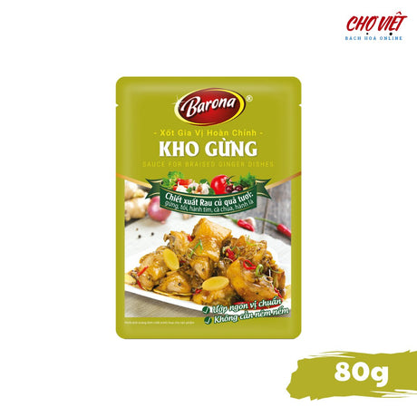 Gia Vị Kho Gừng - Hương Vị Đậm Đà (80g) Chợ Việt