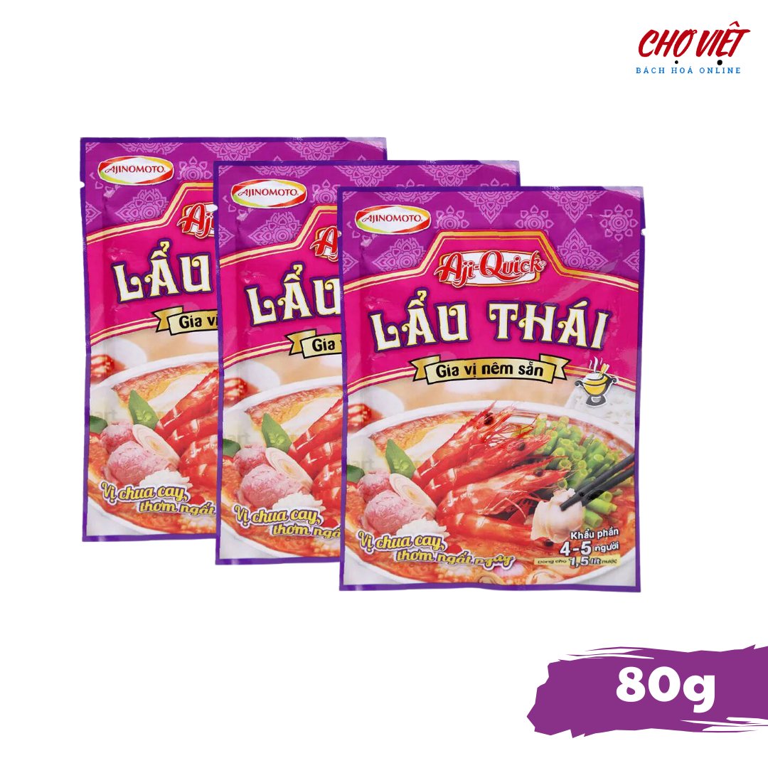 Gia Vị Lẩu Thái - Hương Vị Chua Cay Đậm Đà (80g) Chợ Việt