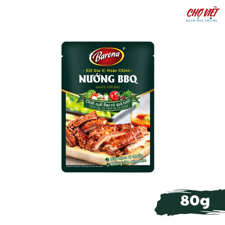 Gia Vị Nướng BBQ - Hương Vị Đậm Đà (80g) Chợ Việt
