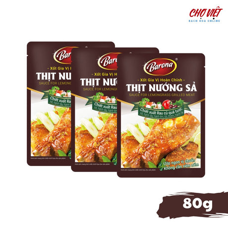 Gia Vị Thịt Nướng Sả - Hương Vị Thơm Ngon Đậm Đà (80g) Chợ Việt