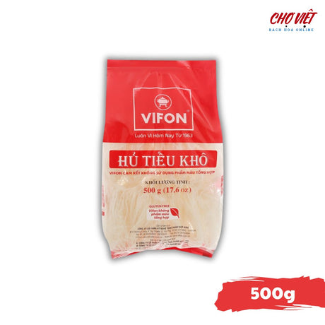 Hủ Tiếu Khô Vifon - 500g (Sợi Khô Dai Thơm Ngon) Chợ Việt