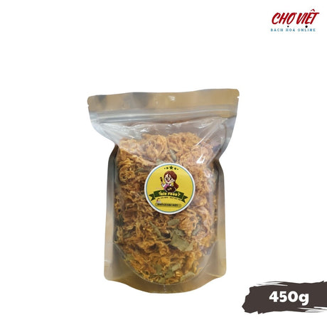 Khô Gà Lá Chanh – Túi 450g Chợ Việt K01