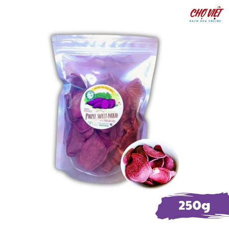 Khoai Tím Sấy Vinamit - Gói 250g Chợ Việt K01
