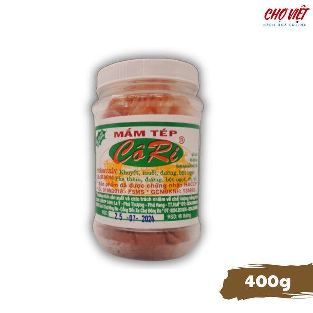 Mắm Tép Cô Ri - Hương Vị Đậm Đà Tự Nhiên (400g) Chợ Việt