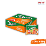 Mì Tôm 3 Miền Vị Tôm Chua Cay - 65g (Thơm Ngon Đậm Đà) Chợ Việt