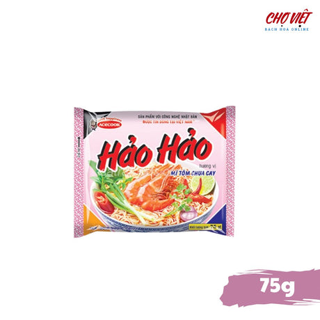 Mì Tôm Hảo Hảo Chua Cay - 75g (Hương Vị Đặc Biệt) Chợ Việt