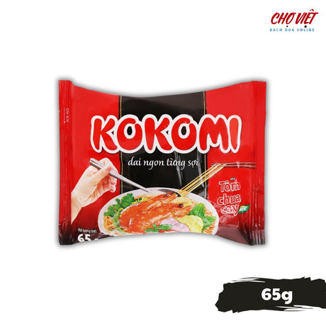 Mì Tôm Kokomi - 65g (Ngon Đậm Đà) Chợ Việt
