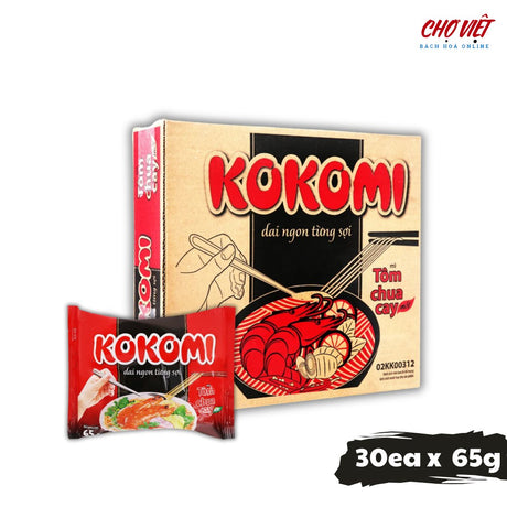 Mì Tôm Kokomi - 65g (Ngon Đậm Đà) Chợ Việt