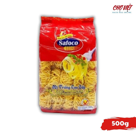 Mì Trứng Cao Cấp Safoco – Túi 500g Chợ Việt K01