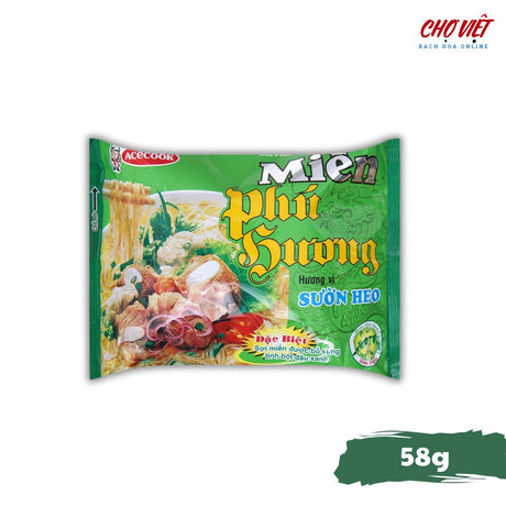 Miến Phú Hương - 58g (Hương Vị Đặc Trưng, Sợi Miến Dai Ngon) Chợ Việt