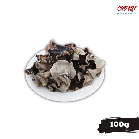 Nấm Mộc Nhĩ Sấy Khô - 100g (Nguyên Chất, Giàu Dinh Dưỡng) Chợ Việt
